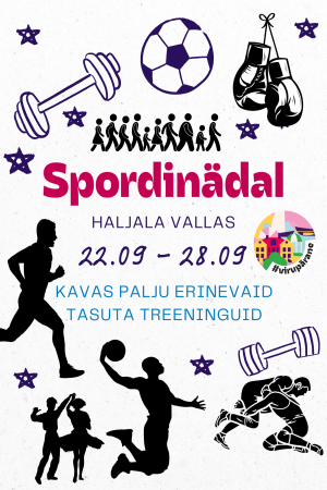 Haljala vald kutsub liikuma Spordinädala raames